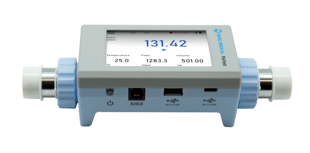 Analyzátor pľúcnych ventilátorov Rigel FloTest - obrázok 3