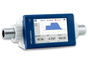 Analyzátor pľúcnych ventilátorov Rigel FlowMeter F2 - obrázok 1