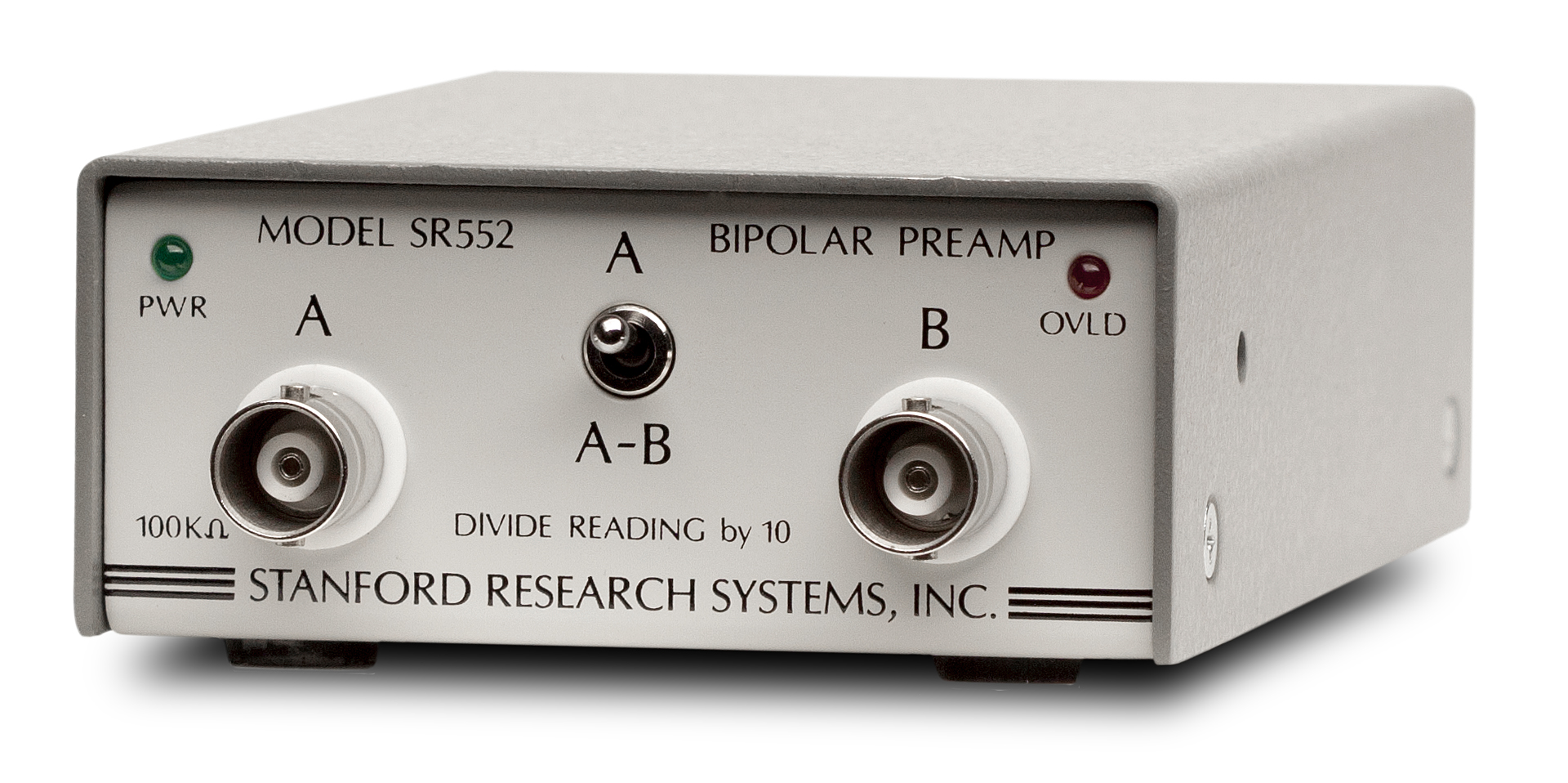 Lock-in predzosilňovač s BJT vstupom Stanford Research Systems SR552 - obrázok 3